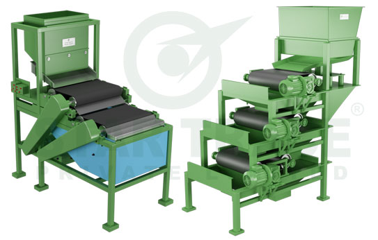magnetic roll separator diagram
